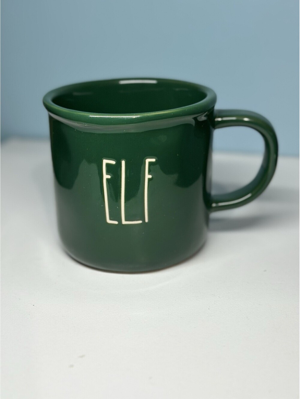 Rae Dunn Artisan Collection Elf Coffee Cup Mug Christmas Holiday